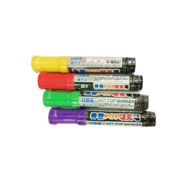 Superior Art Pop Marker 12mm  - Yellow The Stationers